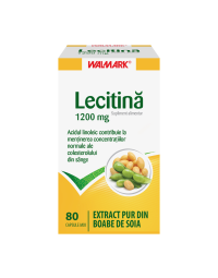 Lecitina 1200 mg, 80 capsule, Walmark