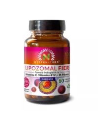 Lipozomal Fier+Vit C+B12+D-Riboza, 60 capsule, Hypernatura