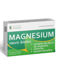 Magnesium Neuro Biotics, 30 comprimate, Remedia