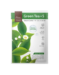 Masca cu ceai verde + S Acid salicilic cu betaina, 7Days Plus, 1 bucata, Ariul