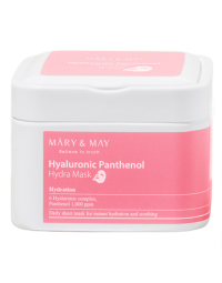 Masca tip servetel Hyaluronic Panthenol Hydra, 30 bucati, Mary and May