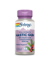 Mastic Gum Solaray, 45 capsule, Secom