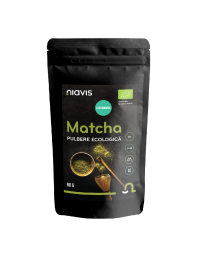 Matcha pulbere ecologica, 60 g, Niavis