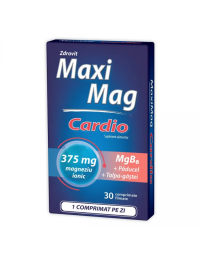 MaxiMag Cardio 375 mg, 30 comprimate
