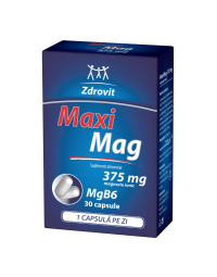 MaxiMag, 375 mg, 30 capsule, Zdrovit