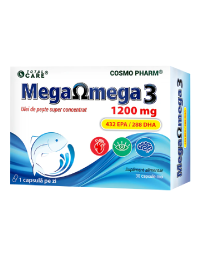 Mega Omega 3, 30 capsule moi, Cosmopharm