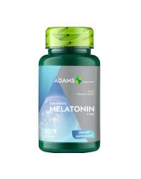 Melatonina sublingual, 50 tablete, Adams