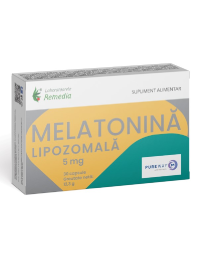 Melatonina Lipozomala, 5 mg, 30 capsule, Remedia