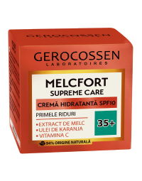 Crema hidratanta primele riduri 35+, SPF10, Melcfort, 50 ml, Gerocossen