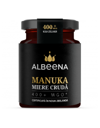 Miere de manuka cruda MGO 400+, 200g, Albeena