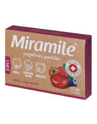 Miramile fructe de padure, 12 tablete, Valentis
