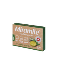 Miramile muschi de islanda si eucalipt, 12 tablete, Valentis