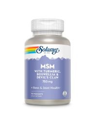 Secom MSM, reducerea inflamatiilor si a durerilor de oase, 90 capsule