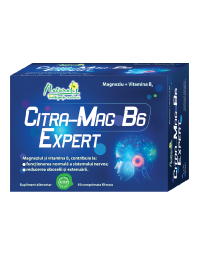 Citra-Mag B6 Expert, 50 comprimate filmate, Naturalis