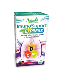 ImunoSuport Express, fructe de padure, 10 plicuri, Naturalis
