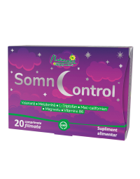 SomnControl, 20 comprimate, Naturalis