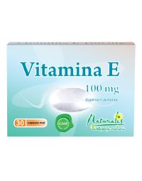Naturalis Vitamina E 100mg, 30 capsule