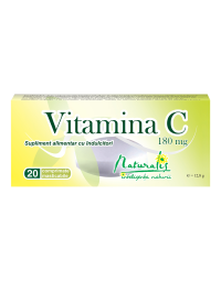Naturalis Vitamina C 180mg, 20 comprimate