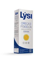 Omega 3 Lysi, aroma lamaie, 240 ml