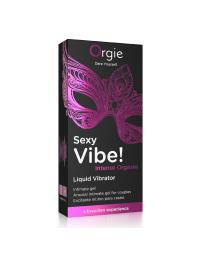Gel stimulator masaj intim intens Sexy Vibe, 15 ml, Orgie