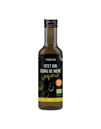 Otet Bio din cidru de mere nefiltrat, 250 ml, Niavis