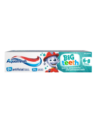 Pasta de dinti pentru copii, Big Teeth, 6-8 ani, 50 ml, Aquafresh