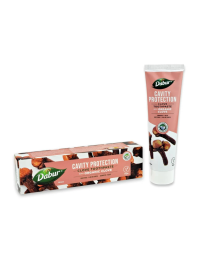 Pasta de dinti pentru protectie impotriva cariilor, cu extract organic de Cuisoare, fara fluor, 100 ml, Dabur