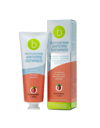 Pasta de dinti pentru albire, multifunctionala, Capsuni + Menta, 755ml, Beconfident