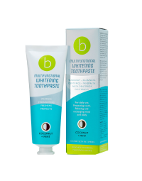 Pasta de dinti pentru albire, multifunctionala, Cocos + Menta, 75ml, Beconfident