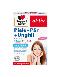 Doppelherz aktiv Piele + Par + Unghii, 30 comprimate