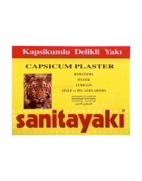 Plasture antireumatic cu ardei Sanitayaki x 1 buc