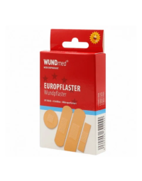 Plasturi textili de diferite marimi, 20 bucati, WundMed