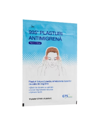 Plasturi antimigrena, 12 plasturi, Wooshin Labottach