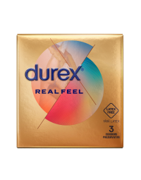 Prezervative Real Feel, 3 bucati, Durex