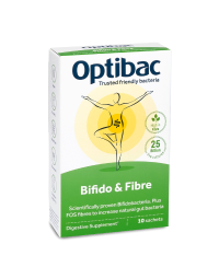 Probiotic cu Bifidobacterii si Fibre, 10 plicuri, OptiBac