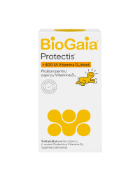 Picaturi pentru copii Protectis cu Vitamina D3, 5 ml, BioGaia