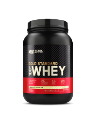 Proteine din zer, pudra proteica, ON 100% Whey Gold Standard, vanilie, 908g, Optimum Nutrition