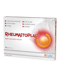 RheumastoPlast, 4 plasturi, 10x7 cm
