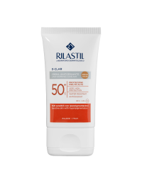 Crema colorata D-Clar pentru uniformizare cu SPF 50+ Sun System, 40ml, Rilastil