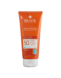 Lotiune catifelata cu SPF 50+ Sun System, 200ml, RILASTIL