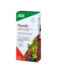 Formula lichida de fier si vitamine Floradix®, 500 ml, Salus