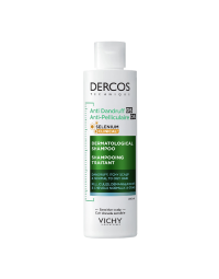 Sampon anti-matreata pentru par normal-gras Dercos, 200 ml, Vichy
