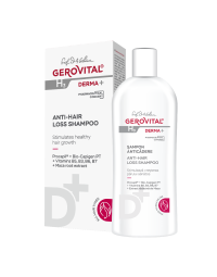 Sampon anticadere H3 Derma+, 200 ml, Gerovital