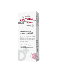 Sampon pentru scalp sensibil H3 Derma+, 200 ml, Gerovital