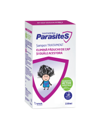 Santaderm Parasites sampon tratament paduchi, 50 ml