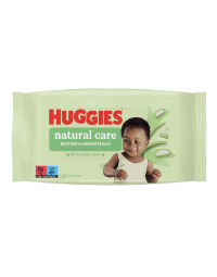 Servetele umede Aloe Vera Natural Care, 56 bucati, Huggies