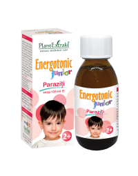Sirop Energotonic Junior Paraziti, 125 ml, Plant Extrakt