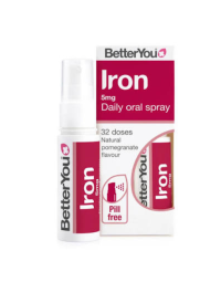Spray oral cu fier, 5mg, 25ml, BetterYou