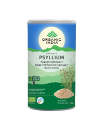 ORGANIC INDIA Tarate de Psyllium Integrale, 100% Organic