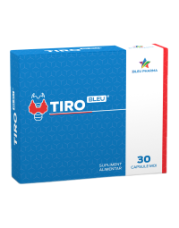 Tirobleu, 30 capsule moi, Bleu Pharma